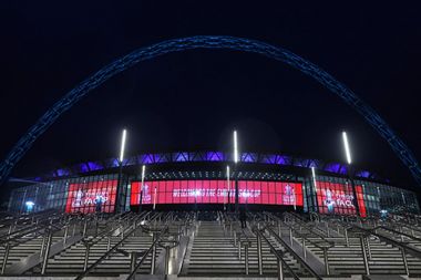 Giant LG LED mesh screen deployed at Wembley Stadium