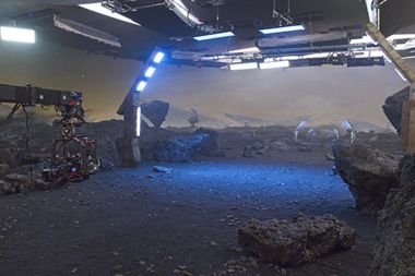 Star Trek: Discovery backdrops supplied by ROE Visual LED