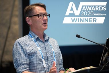 Greg Jeffreys honoured with Outstanding Contribution award