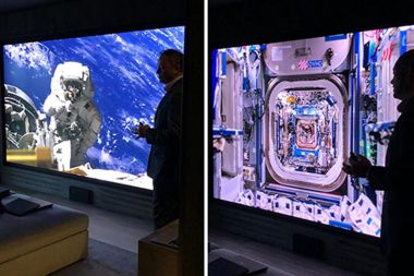 Samsung’s The Wall selected for private astronaut dinner