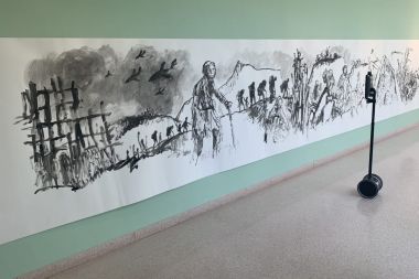 Robot gives virtual tours of UK art exhibitions