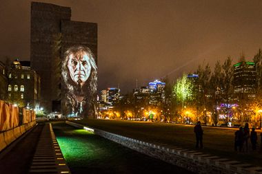 Projection mapping revitalises Canadian attractions