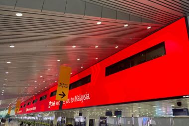 Absen supplies largest airport display in SE Asia