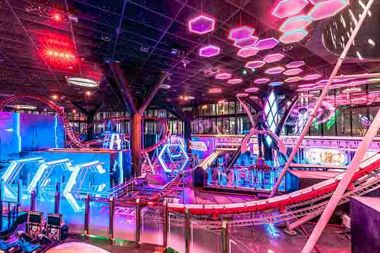 World's tallest indoor coaster ride opens Qatar