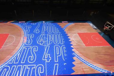 NBA All-Star Weekend to play on LED court