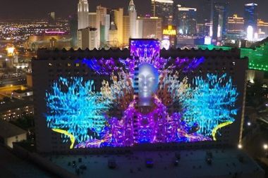 WorldStage Supports Limelight On Record-Breaking Projection Mapping The Tropicana Resort