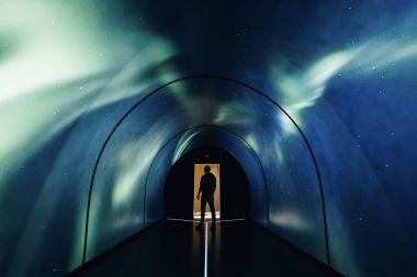 Barco projectors show northern lights every day of the year