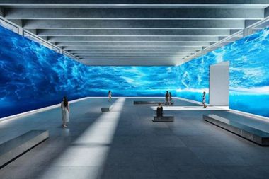 US museum pioneers public Crystal LED installation