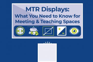MTR Displays: What You Need to Know for Meeting & Teaching Spaces